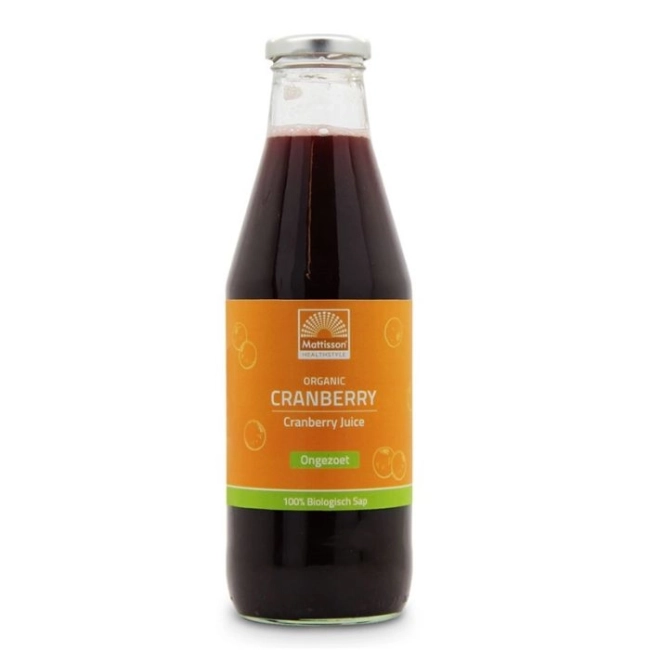 Mattisson Healthstyle Сок от червени боровинки Био, 750 ml