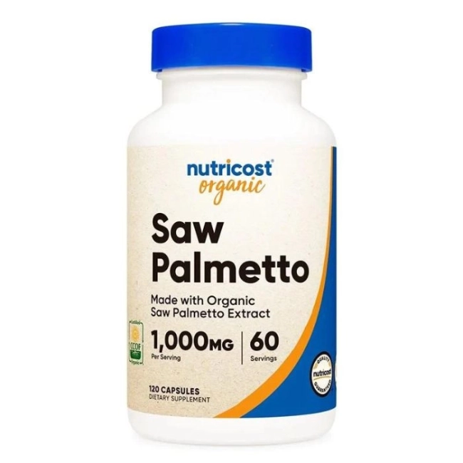 Nutricost Простата - Сао Палмето (Saw Palmetto), 120 капсули