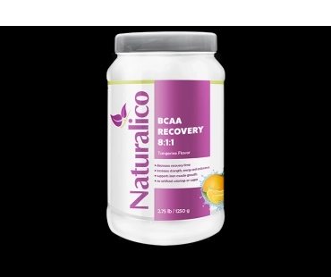 NATURALICO BCAA Recovery 8:1:1 1250 гр. Вкус мандарина