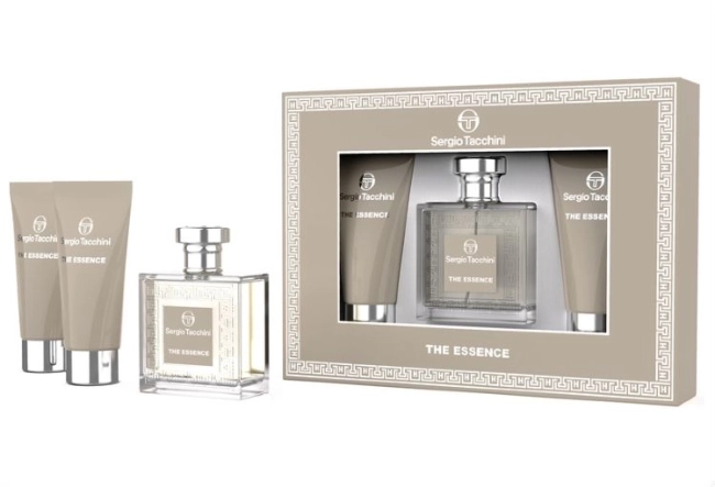 Sergio Tacchini The Essence Комплект за Мъже - EDT 100 ml + афтършейв 100 ml + душ гел 100 ml