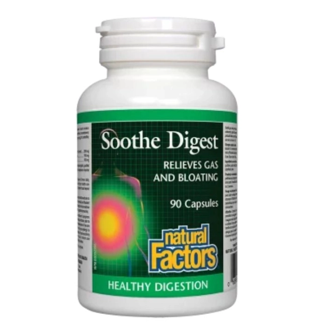  Natural Factors Soothe Digest/ Формула за добро храносмилане х 90 капсули
