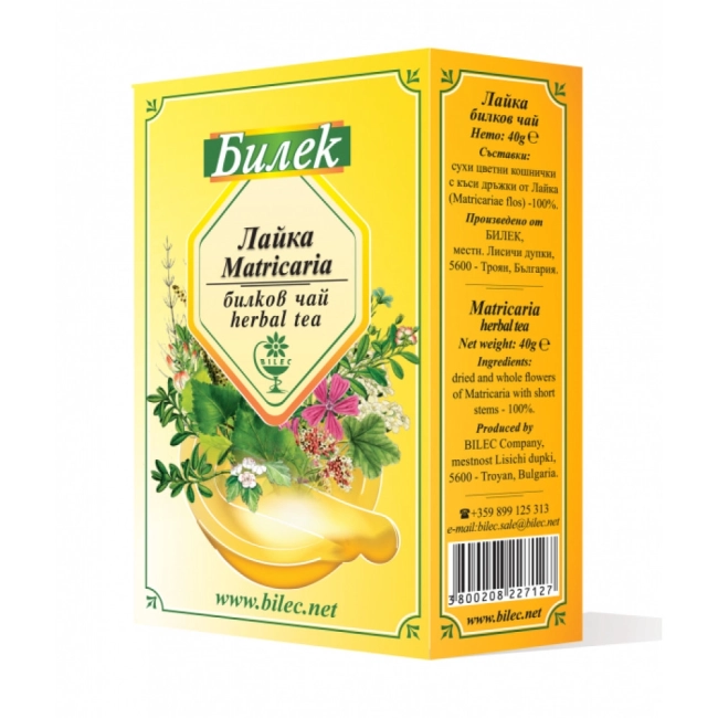 ЛАЙКА цвят 40г.FL.MATRICARIAE БИЛЕК