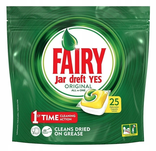 FAIRY Original All in One Таблетки за съдомиялна 25 бр.