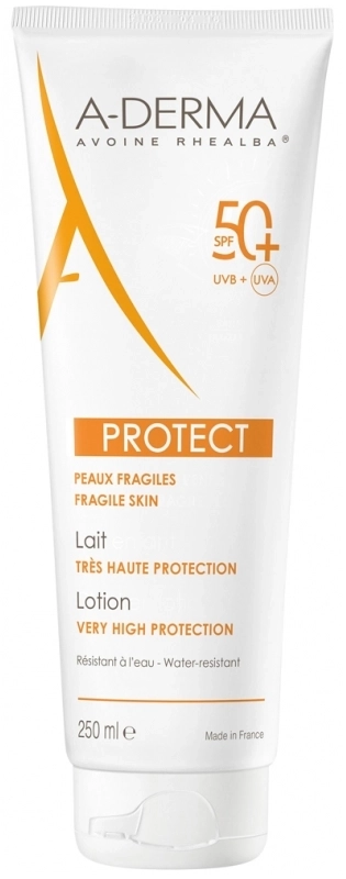 A-Derma Protect Слънцезащитно мляко SPF50+ 250 мл