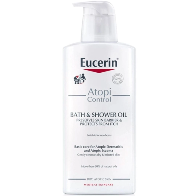 Eucerin AtopiControl Измиващо душ-олио 400 мл