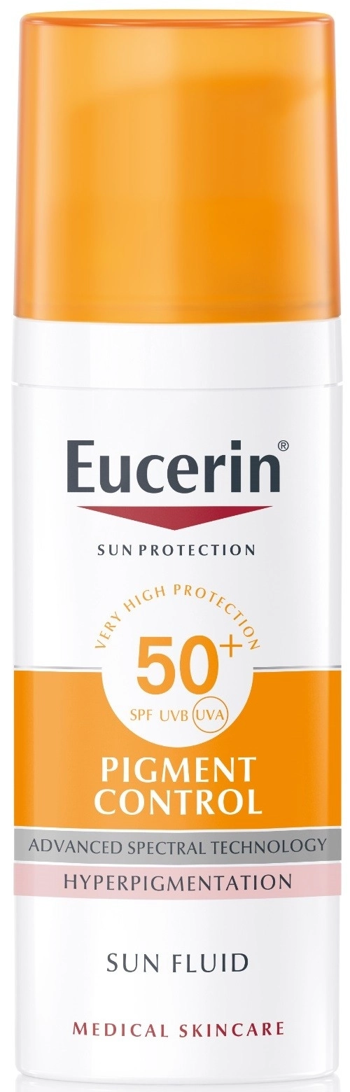 Eucerin Sun Pigment Control Слънцезащитен флуид за лице при хиперпигментации SPF50+ 50 мл