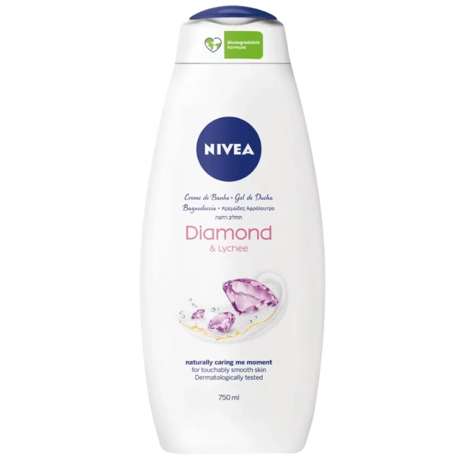 NIVEA Diamond & Lichee Душ-гел 750 мл