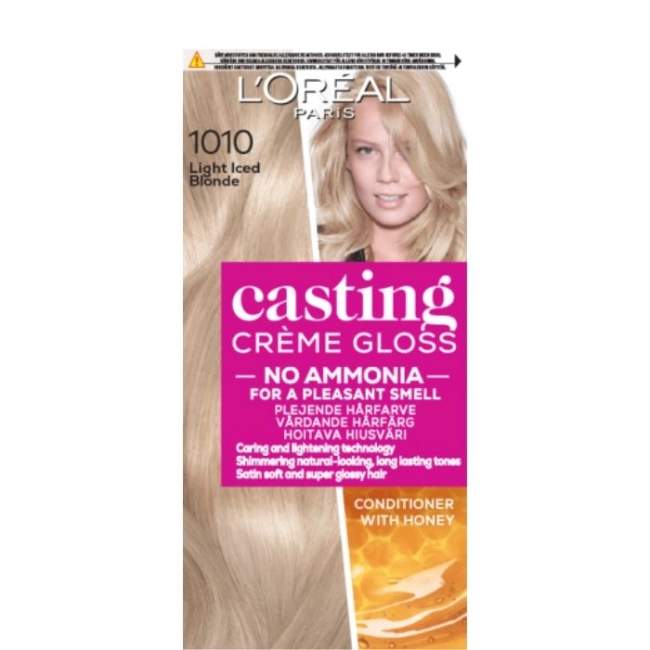 L’Oreal Casting Creme Gloss Боя за коса без амоняк 1010 Light Iced Blonde