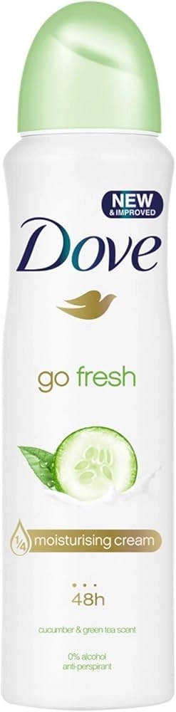 Dove Go Fresh Cucumber Дезодорант против изпотяване за жени 200 мл