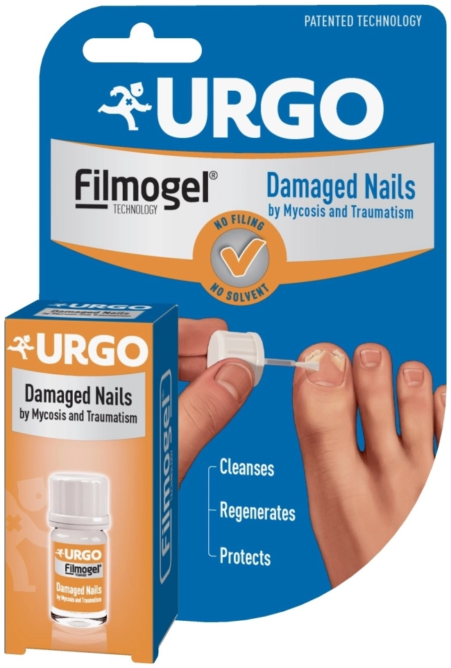 Urgo Filmogel Damaged Nails Гел за увредени нокти 3.3 мл