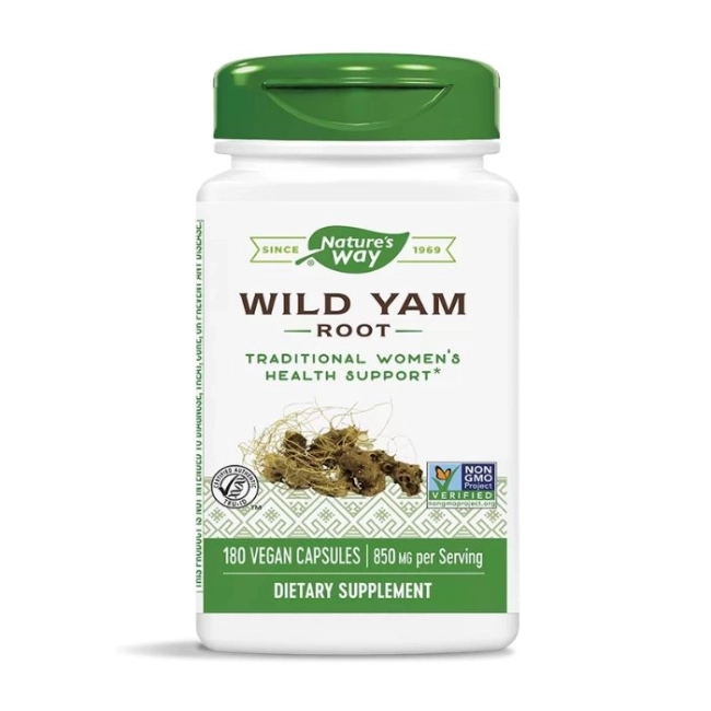 Nature’s Way Див Ям - при менопауза, 425 mg, 180 капсули