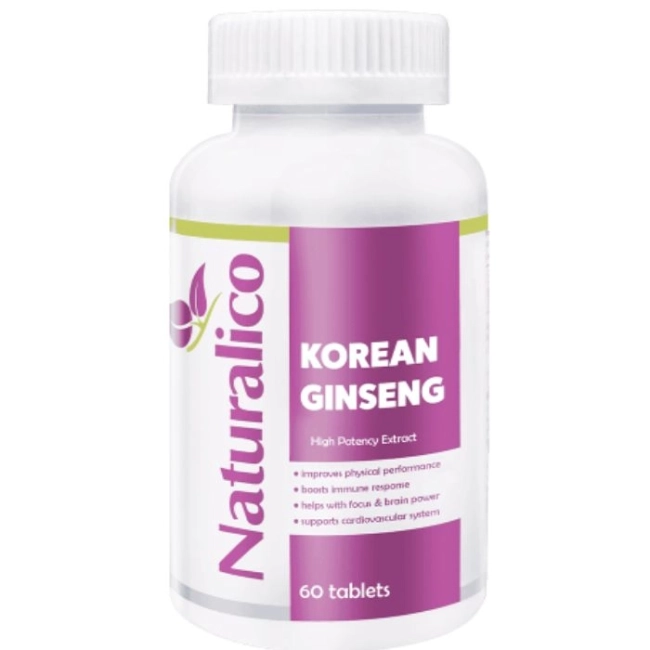 Naturalico Korean Ginseng 60 таблетки