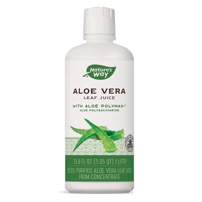 Nature’s Way Алое Вера (сок от цели листа) 99.5% - Добро храносмилане и силен имунитет, 1L