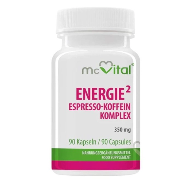 Vitabay Еспресо Кофеинов комплекс Energy, 350 mg х 90 капсули