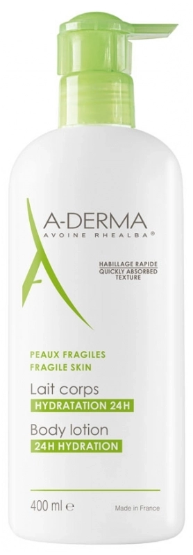 A-Derma Хидратиращо мляко за тяло 400 мл