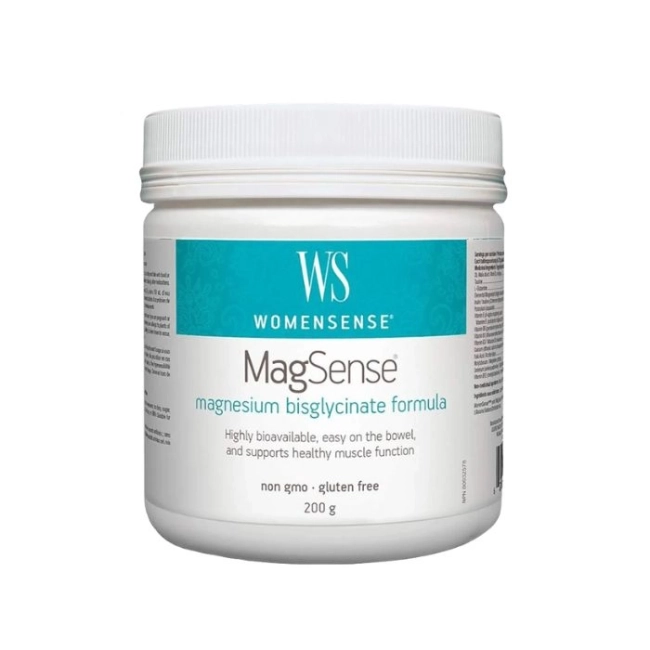 Natural Factors Магнезий (бисглицинат) WomenSense, 200 g прах