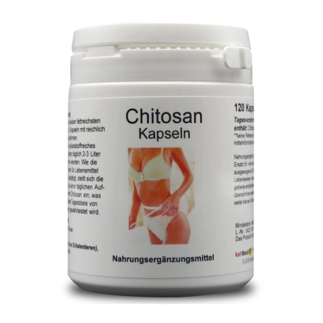Karl Minck Chitosan - Хитозан - За поддържане на нормално телесно тегло, 120 капсули