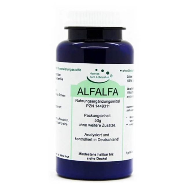 El Compra Люцерна - Alfalfa, прах 50 g