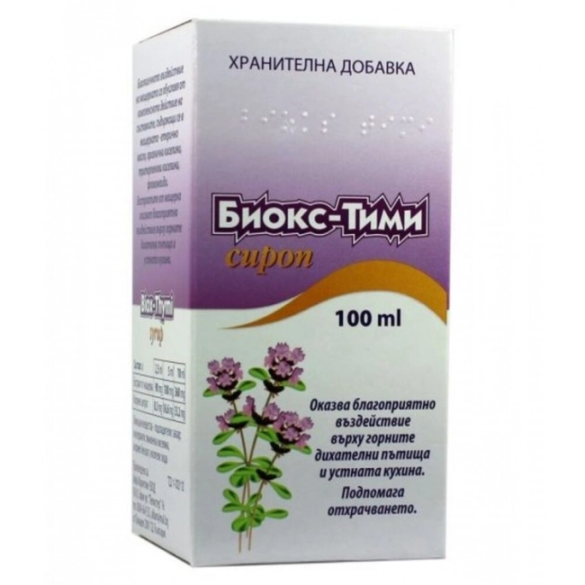 БИОКС-ТИМИ сироп 100мл.