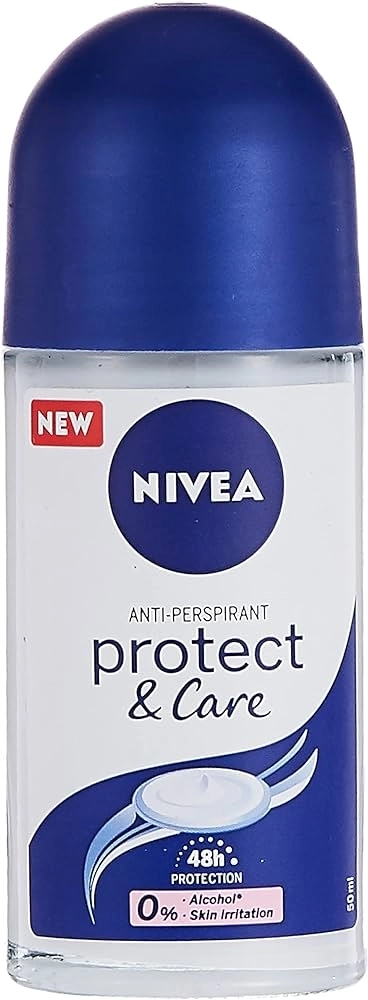 Nivea Protect & Care Дезодорант рол-он против изпотяване за жени 50 мл