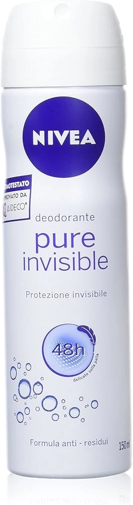 NIVEA Pure Invisible Дезодорант спрей против изпотяване за жени 150 мл