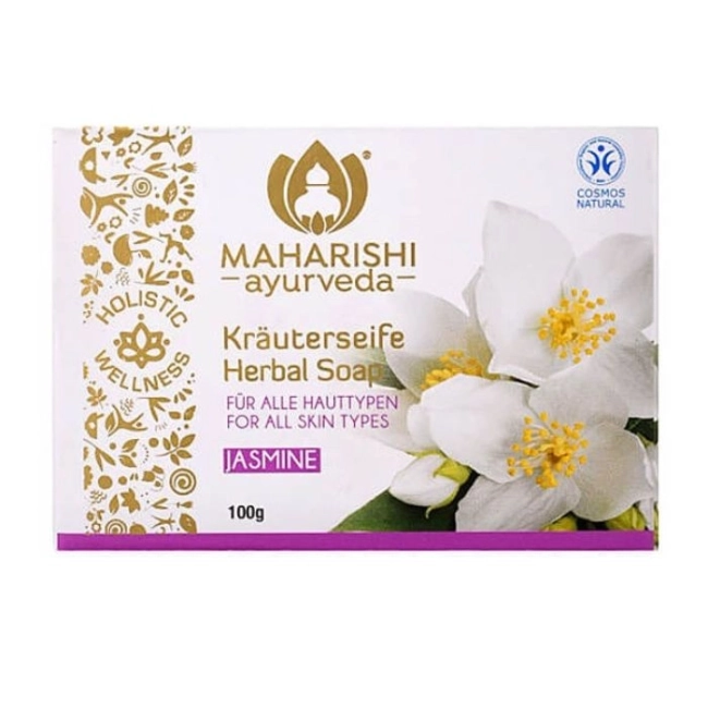 amla natur / Maharishi Ayurveda  Jasmin Kräuterseife Ayurveda / Билков сапун с жасмин, 100 g