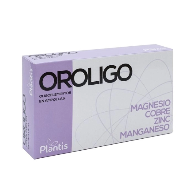 Artesania Agricola Oroligo Oligoelementos (магнезий, мед, цинк, манган) / За силен имунитет, 20 ампули за пиене