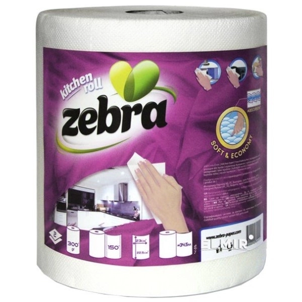 Zebra Economy Кухненска Хартия 