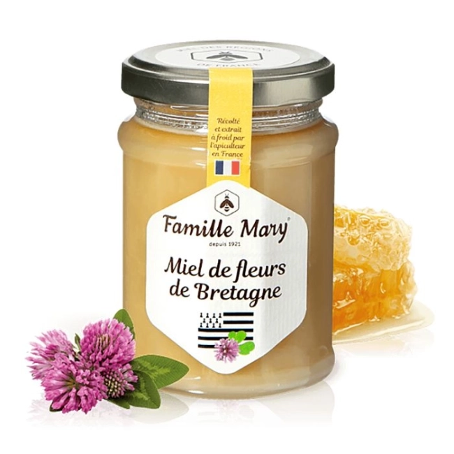 Famille Mary Цветен мед от Бретан, Франция - Miel de fleurs de Bretagne, 230 g