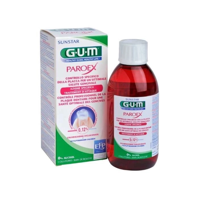 GUM Paroex 0,12% Вода за уста 300 мл