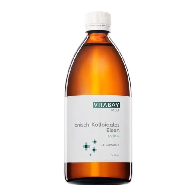 Vitabay MED kolloidales Eisen - Kолоидно желязо 50 PPM, 500 ml