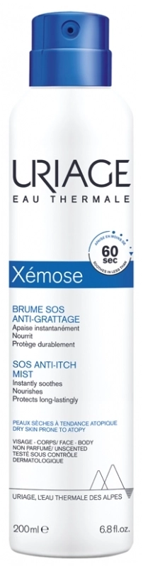 URIAGE Xémose SOS Успокояващ спрей аерозол за много суха кожа 200 мл