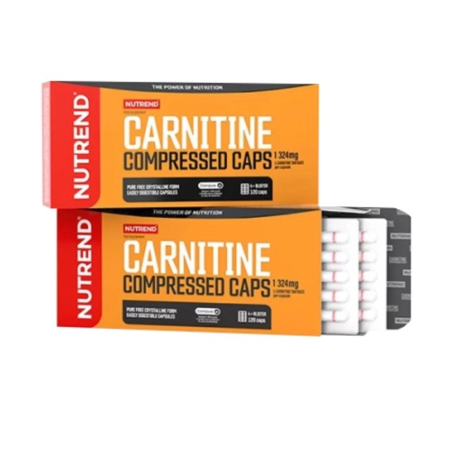 Nutrend Carnitine Compressed Caps L-Карнитин 120 капсули