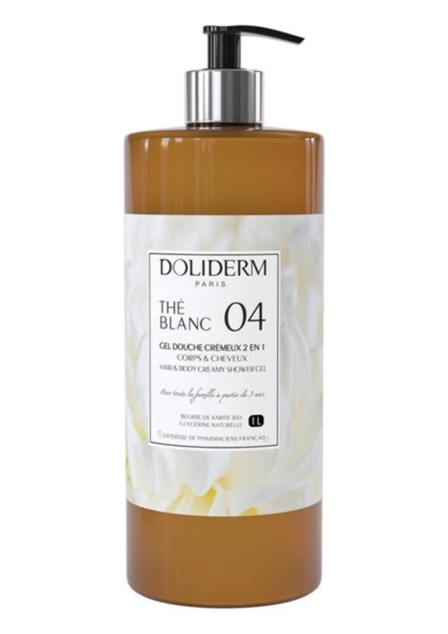 Doliderm The Blanc 04 Кремообразен душ гел 2в1 1 л.