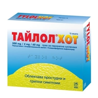 Nobel Pharma Тайлол Хот х12 сашета 