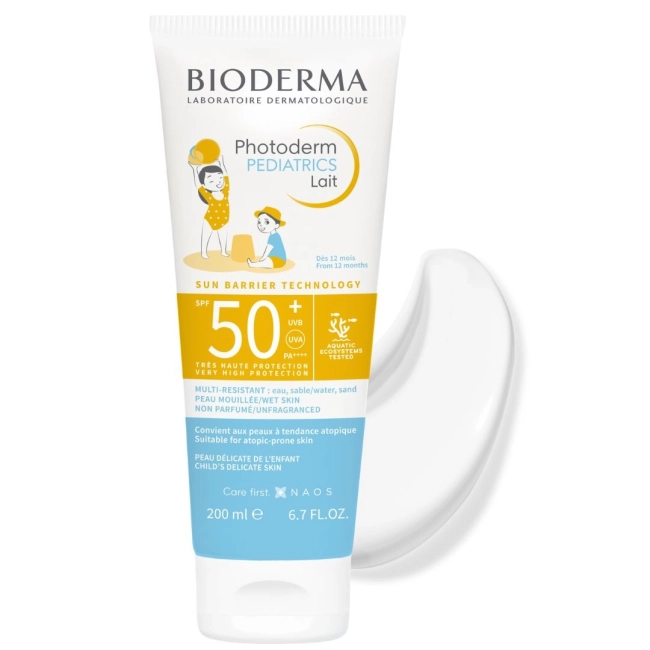 Bioderma Photoderm Pediatrics Lait Слънцезащитно мляко за деца SPF50+ 200 мл