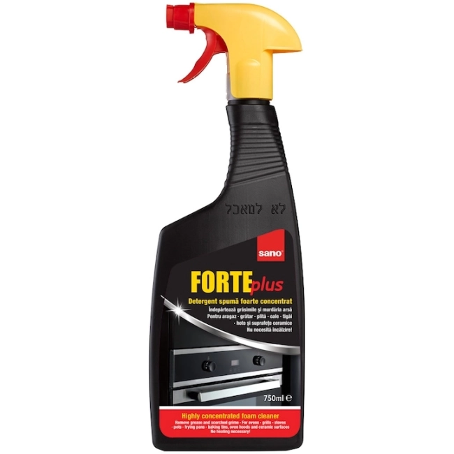SANO FORTE PLUS Почистващ препарат за фурни 750 мл