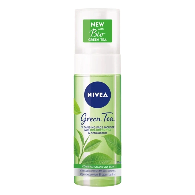 NIVEA Green Tea Измиваща пяна за лице 150 мл