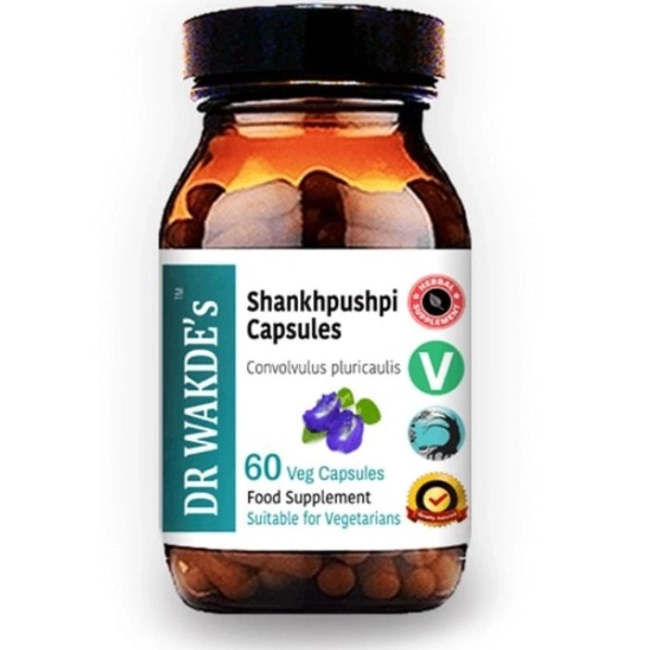 DR WAKDE’s Shankhpushpi / Шанкпушпи Аюрведа, 60 капсули