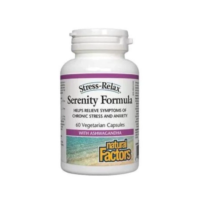Natural Factors Serenity Formula - Антистрес Формула, 60 капсули