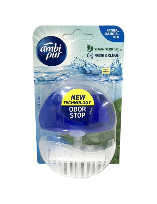 AMBI PUR WC Течен ароматизатор Fresh Water & Mint 55мл.