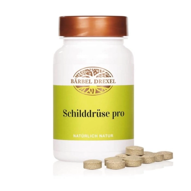 Bärbel Drexel За здрава щитовидна жлеза - Формула със селен, витамин D3 и билки, 125 таблетки