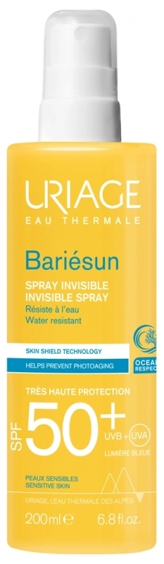 URIAGE Bariesun Невидим спрей с много висока защита SPF50+ 200 мл