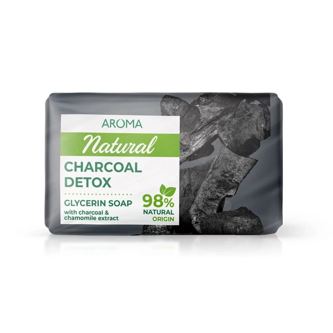 AROMA Глицеринов сапун Charcoal Detox 100 g