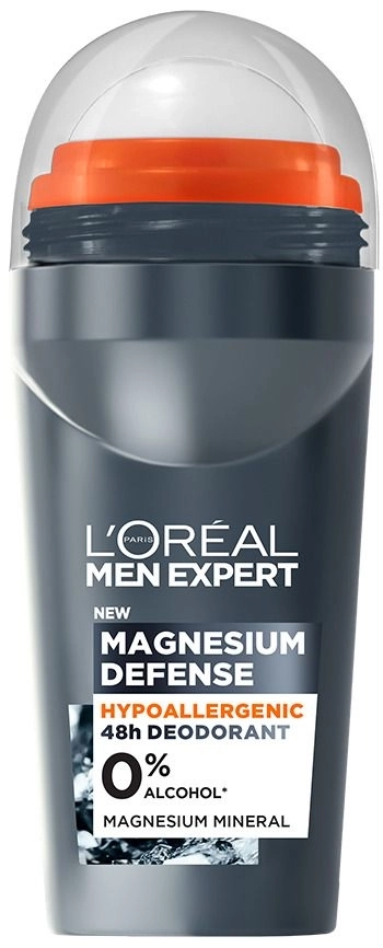 L’Oreal Men Expert Magnesium Defence Дезодорант рол он за мъже 50 мл