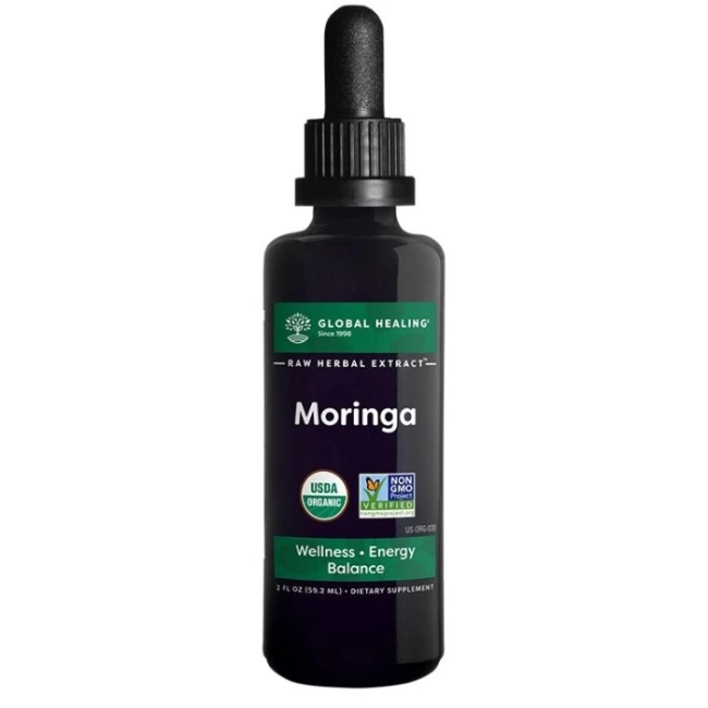Global Healing Антиоксидант - Моринга, капки x 59.2 ml