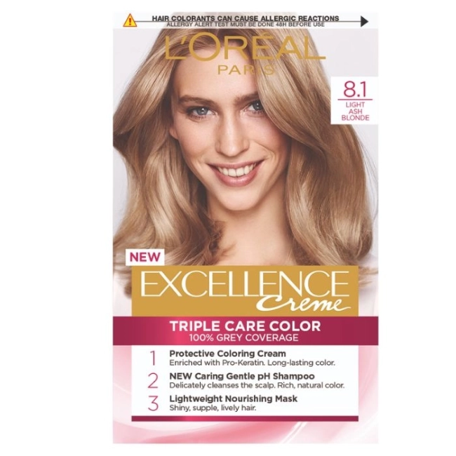 L’Oreal Excellence Creme Боя за коса 8.1 Natural Ash Blonde