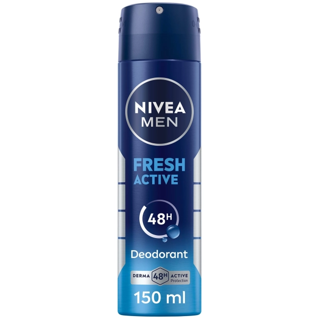 NIVEA MEN Fresh Active Дезодорант спрей за мъже 48H 150 мл