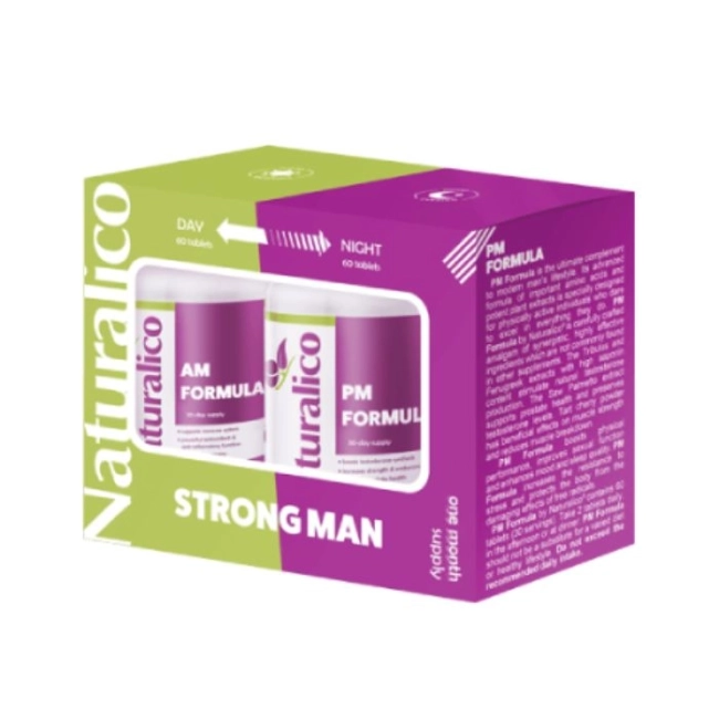 Naturalico Strong Man AM/PM Formula 2 x 60 таблетки