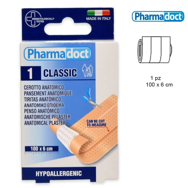 Pharmadoct Миеща превързочна лента 100 x 6 см